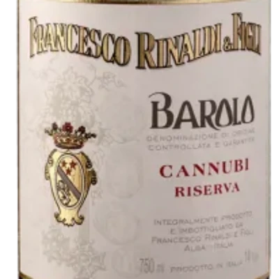 Francesco Rinaldi 2019 Cannubi Riserva ~ Pre-arrival - Inquire about potential tarrifs